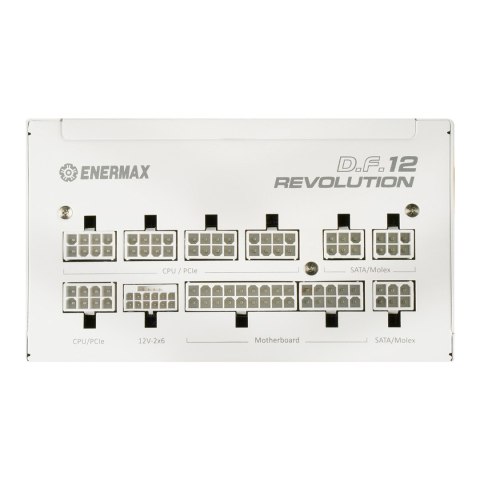 Zasilacz Enermax Revolution D.F.12 850 W 20+4 pin ATX ATX Biały (ETV850G-W)