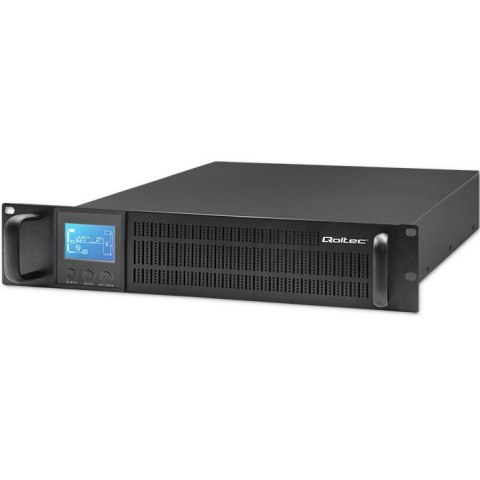 Zasilacz awaryjny UPS RACK Qoltec Pure Sine LCD 3000VA 2400W