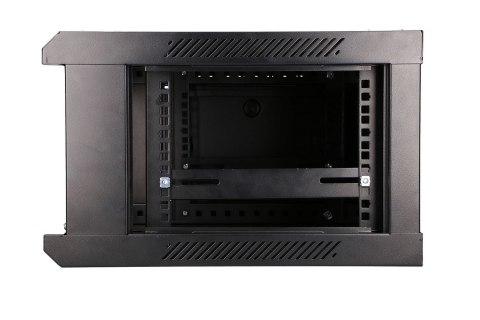 Extralink Szafa rack 4U 600x450 Czarna montowana na ścianie
