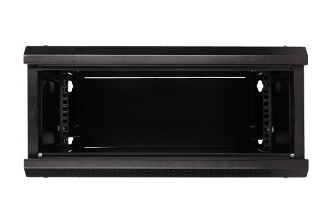 Extralink Szafa rack 4U 600x450 Czarna montowana na ścianie