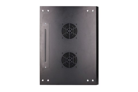 Extralink Szafa rack 4U 600x450 Czarna montowana na ścianie