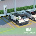 Kabel do ładowania pojazdów elektrycznych Qoltec 52472 Czarny Typ 2 5 m