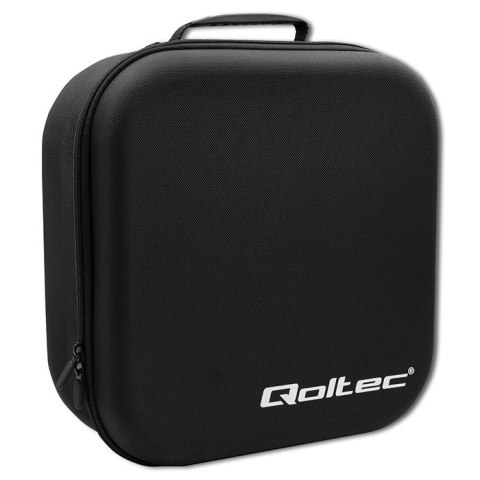 Qoltec Mobilna ładowarka do samochodu elektrycznego EV z regulacją 2w1 Typ2 | 11kW | CEE 5 PIN | LCD | 3 fazy | Przenośna | Wall