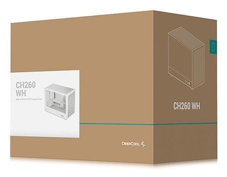 DeepCool CH260 Micro Tower Biały