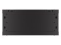 SZAFA INSTALACYJNA RACK WISZĄCA 19" 4U 600X450 CZARNA DRZWI PERFOROWANE LANBERG (FLAT PACK)