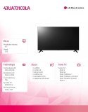 LG Electronics Telewizor 43 cale LED 43UA731C0LA.AEEQ