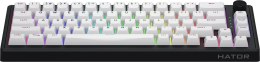 Klawiatura dla graczy Hator Skyfall 65 MAG ULTRA 8K magnetyczna czarno-czarna
