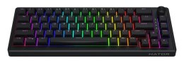 Klawiatura dla graczy Hator Skyfall 65 czarno-czarna