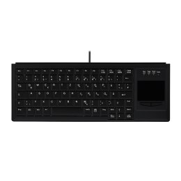 Contour Design Active Key AK-4400-GU klawiatura Przemysłowy USB QWERTZ Niemiecki Czarny