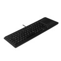 Contour Design Active Key AK-4400-GU klawiatura Przemysłowy USB QWERTZ Niemiecki Czarny