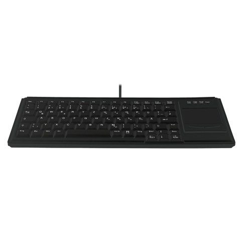 Contour Design Active Key AK-4400-GU klawiatura Przemysłowy USB QWERTZ Niemiecki Czarny