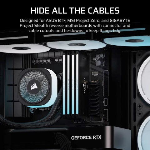 Obudowa Corsair FRAME 4500X LX-R RGB Tempered Glass Mid-Tower, Black