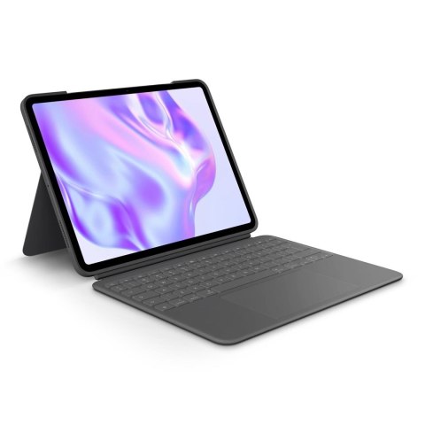Etui z klawiaturą LOGITECH Combo Touch 920-012833 do Apple iPad Pro 13 (M4) Szary