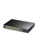 Switch Cudy GS1026PS2 Niezarządzany Gigabit Ethernet (10/100/1000) Obsługa PoE Czarny