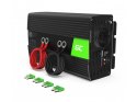 GREEN CELL PRZETWORNICA INV09 12V-230V 1000W/2000W CZYSTA SINUSOIDA