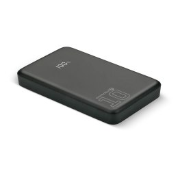 EverActive Powerbank 10 000 mAh 2X USB-C 1X USB 20W QC4.0 wyświetlacz LCD