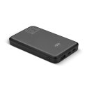 EverActive Powerbank 10 000 mAh 2X USB-C 1X USB 20W QC4.0 wyświetlacz LCD