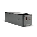 EverActive Powerbank 27 000 MAH 2X USB-C 1X USB 162,5W QC4+ wbudowana latarka wyświetlacz LCD