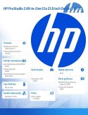 HP Inc. Komputer All-in-One ProStudio 2 G2a R5-40 512GB/16GB/W11P/23.8 D35E9ET