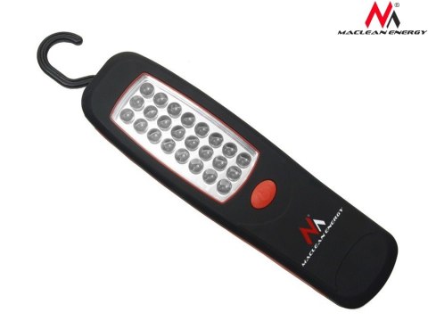 Maclean Lampa warsztatowa 24 LED Magnes hak MCE03 3xAAA