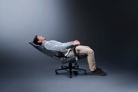 Razer Iskur V2 Fotel gamingowy Obite siedzisko Czarny