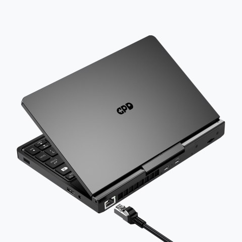 Laptop GPD-Pocket-4 Ryzen 7 8840U/8" WQXGA (2560x1600) Touchscreen 144Hz IPS/x360/LAN/16GB/SSD 1TB/BT/BLKB/FPR/x360/Radeon 780M 