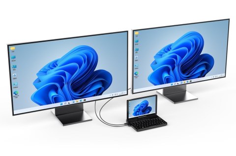 Laptop GPD-Pocket-3K1 i3-1125G4/8" WUXGA (1920x1200) Touchscreen IPS/x360/LAN/16GB/SSD 512GB/BT/BLKB/FPR/x360/Win 11 Graphite