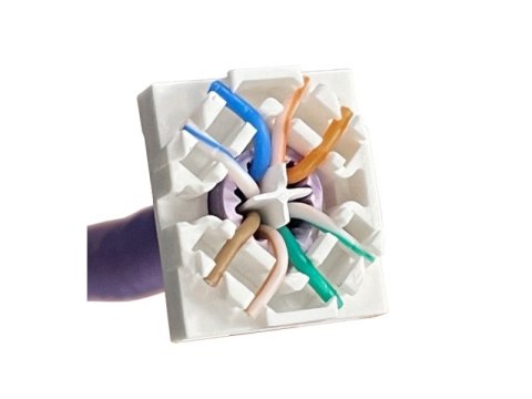 ALANTEC MODUŁ KEYSTONE RJ45 UTP KAT.6A BEZNARZ.