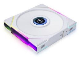 Wentylator bezprzewodowy Lian Li UNI FAN TL LCD, ARGB, PWM - 140mm, biały