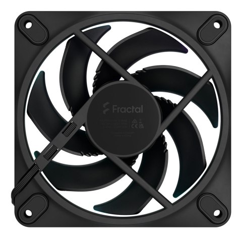 Fractal Design Momentum 12 RGB Obudowa komputera Wentylator 12 cm Czarny 3 szt.