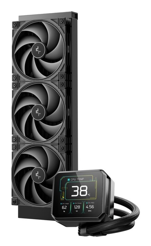 DeepCool Spartacus 360 Procesor Zestaw do chłodzenia płynami 12 cm Czarny
