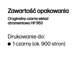 INK CARTRIDGE NO 953 BLACK/ES