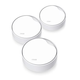 Router TP-Link DECO X50-PoE (3-PACK) Mesh Dual-band (2.4 GHz/5 GHz) Wi-Fi 6 (802.11ax) Biały