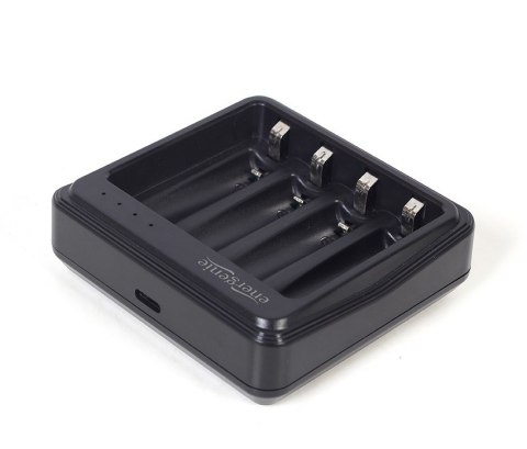 Gembird Ładowarka USB do akumulatorów AA/AAA, czarna