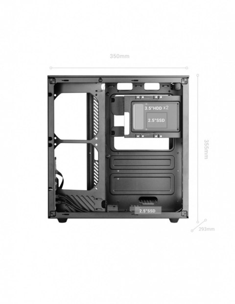 TACENS Obudowa Mars MC-INFINIOLITE ATX czarna