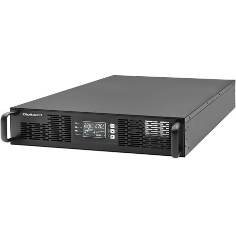 Qoltec Zasilacz awaryjny UPS do RACK 3kVA 3000W Power Factor 1.0 LCD EPO USB On-line