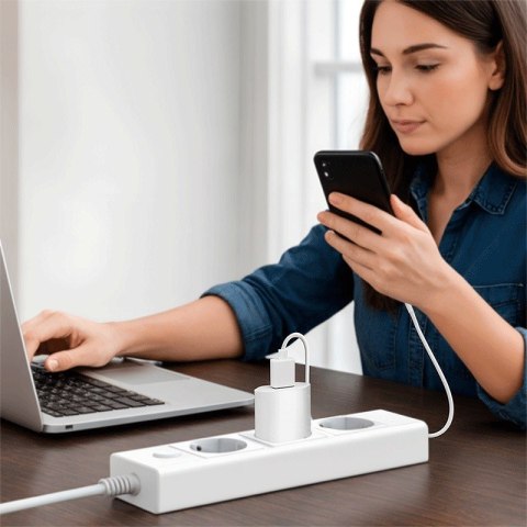 LogiLink Ładowarka sieciowa USB-A, 5W, 5V/1A, USB-A