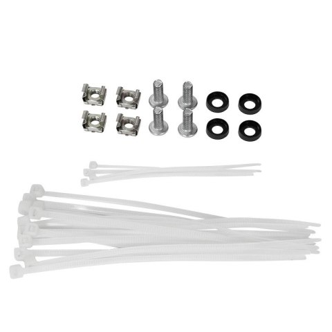 LogiLink Patchpanel CAT6 19' 24- porty, STP czarny