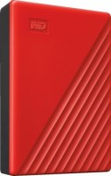 WD My Passport 6TB czerwony