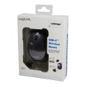 LogiLink Mysz bezprzewodowa 2.4GHz, USB-C, optyczna