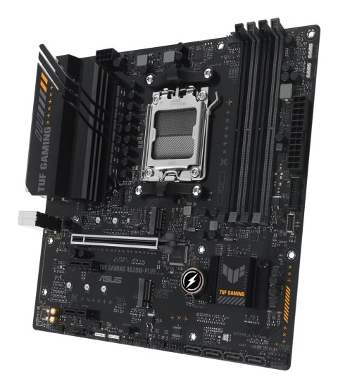 ASUS TUF GAMING A620M-PLUS AMD A620 Gniazdo AM5 micro ATX