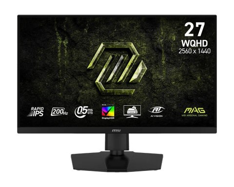 MSI Monitor MAG 274QPF E20 27 cali/LED/WQHD/FLAT/200Hz/Czarny