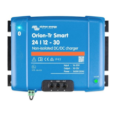 Ładowarka Victron Energy Orion-Tr Smart 24/12-30A (Nieizolowany kanał DC-DC) ORI241236140