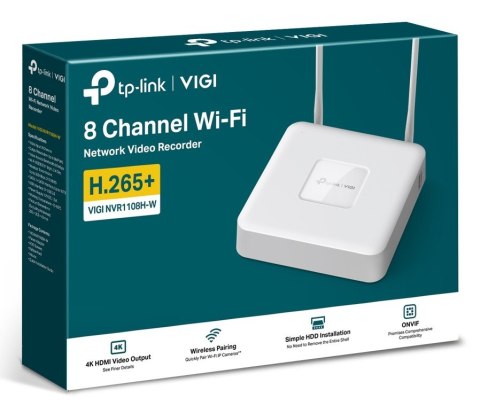 TP-Link VIGI NVR1108H-W Biały