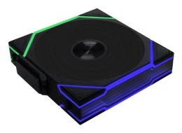 Wentylator Lian Li UNI FAN TL Wireless LCD Lüfter, ARGB, PWM - 120 mm, czarny