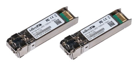 Mikrotik SFP/SFP+/SFP28 BiDi: XS+2733LC15D moduł przekaźników sieciowych Swiatłowód 25000 Mbit/s LC 1330 nm