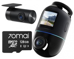 Wideorejestrator 70mai X800 Omni 4K/GPS/WiFi Dual czarny + karta SD 70mai 128GB