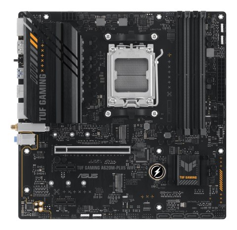 ASUS TUF GAMING A620M-PLUS WIFI AMD A620 Gniazdo AM5 micro ATX
