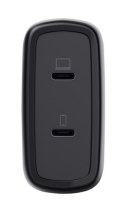Ładowarka TRUST czarna MAXO GaN 65W 2x USB-C