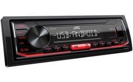 Radio samochodowe JVC KD-X162 USB 1 DIN Czerwone